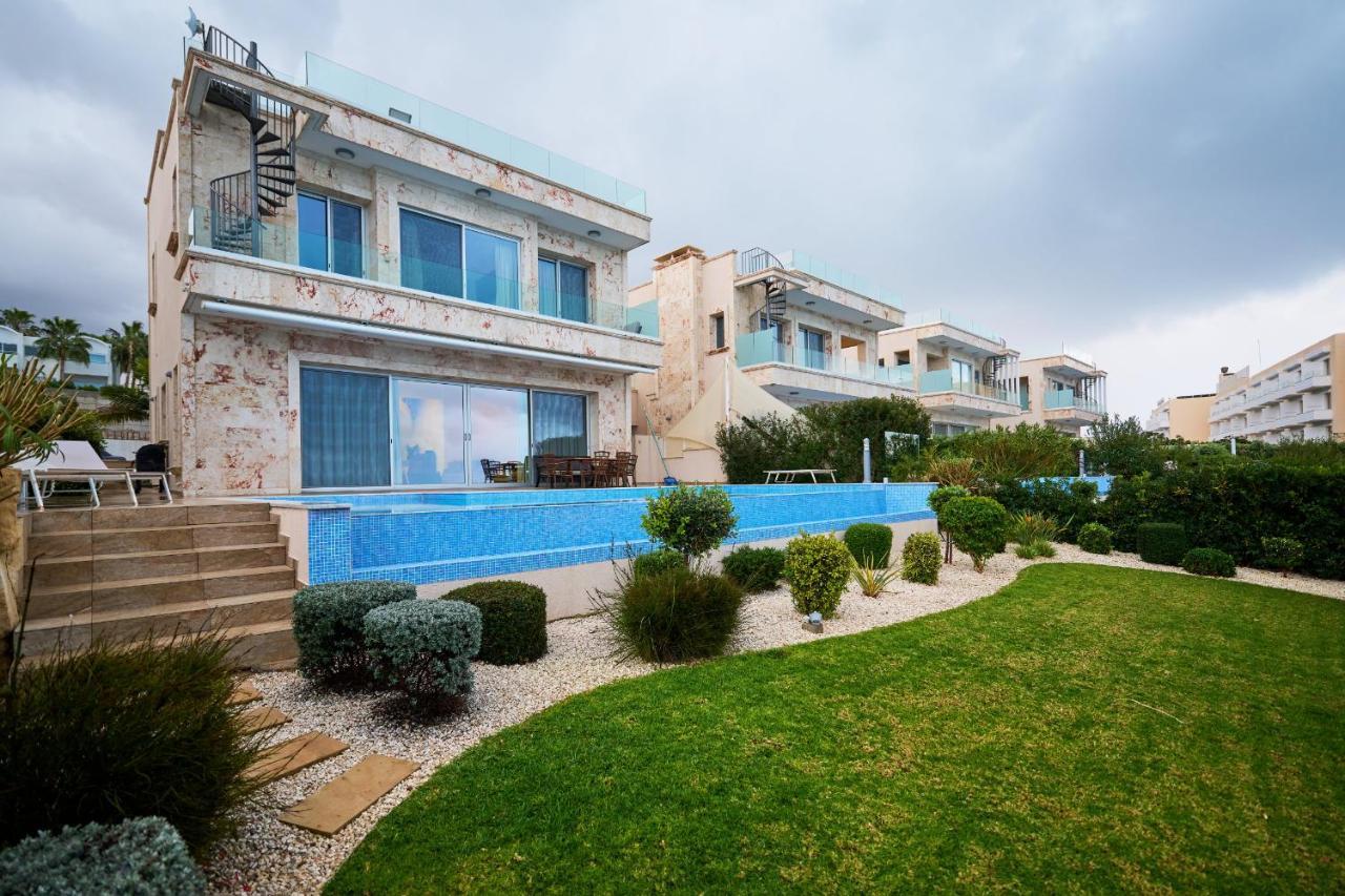 Olymp Luxury Villa D - Luxury Escape With Direct Beach Access And Unique Sunsets Пафос Екстериор снимка
