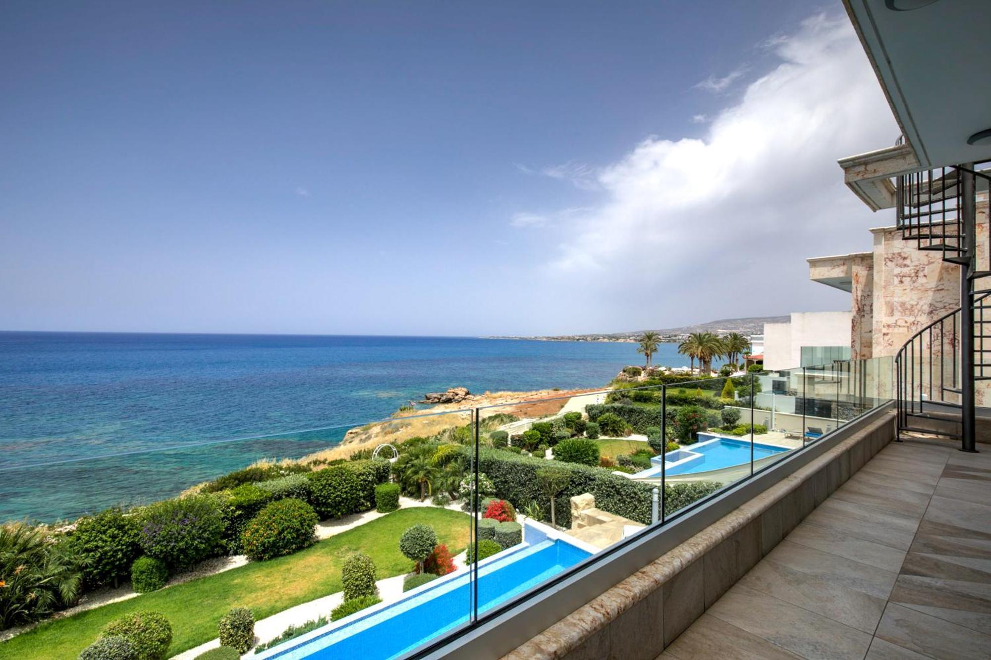 Olymp Luxury Villa D - Luxury Escape With Direct Beach Access And Unique Sunsets Пафос Екстериор снимка